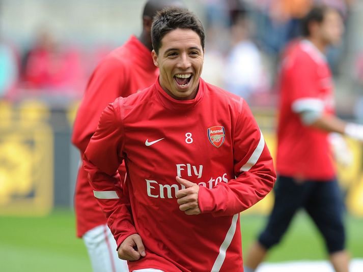 Samir Nasri hjá Arsenal.