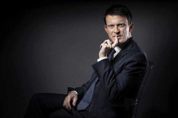 Manuel Valls var forsætisráðherra í ríkisstjórn Sósíalistans Francois Hollande forseta á árunum 2014 til 2016.