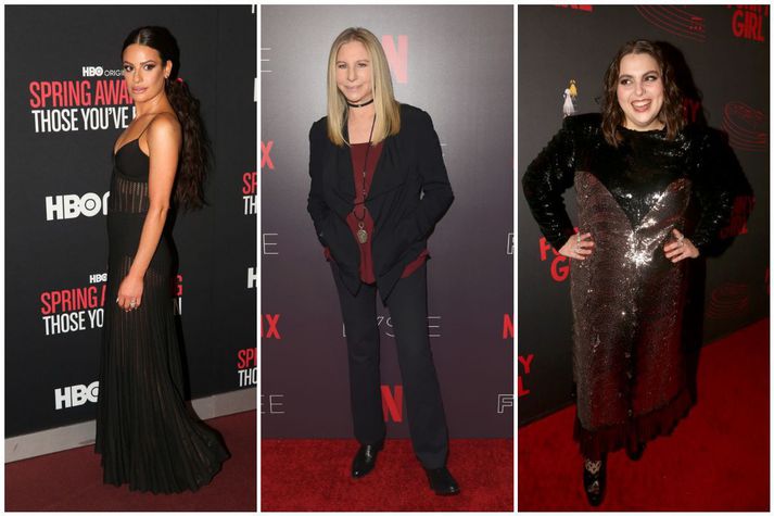 F.h. Beanie Feldstein, Barbra Streisand, Lea Michele