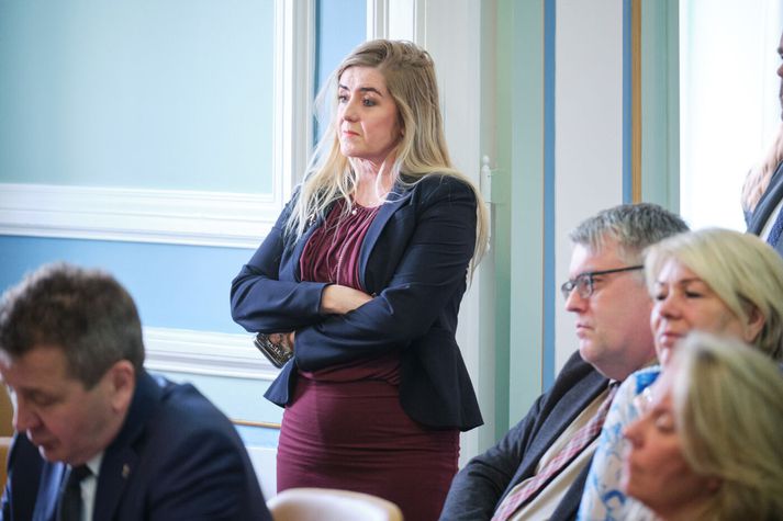 Bryndís Haraldsdóttir hefur verið mjög virk í umræðum um veiðigjöldin og kvatt sér hljóðs 32 sinnum.
