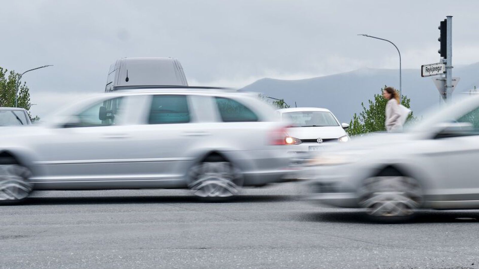 Ók á tæp­lega tvö­földum leyfi­legum hraða