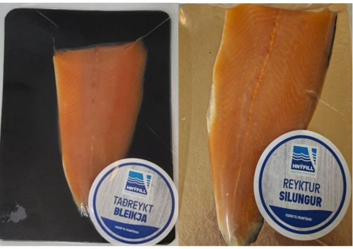 Taðreykta bleikjan og reykti silungurinn frá Hnýfli ehf. hafa verið innkallaðar.