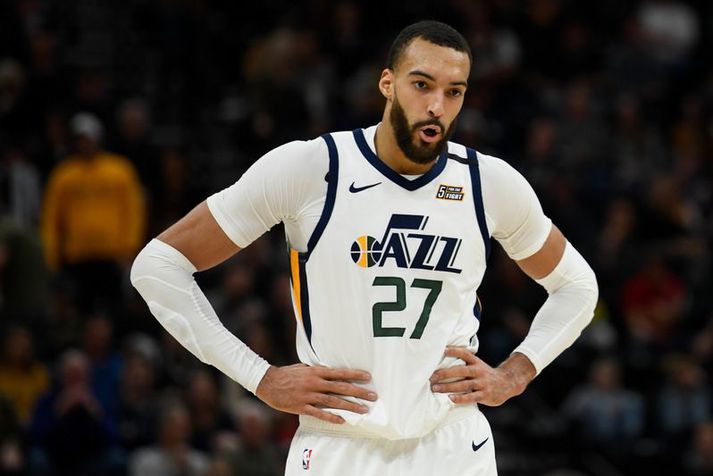 Rudy Gobert er langt frá því að vera vinsælasti NBA leikmaðurinn í dag.