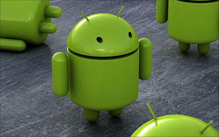 Þetta græna vélmenni er vörumerki símastýrikerfisins Android frá Google.