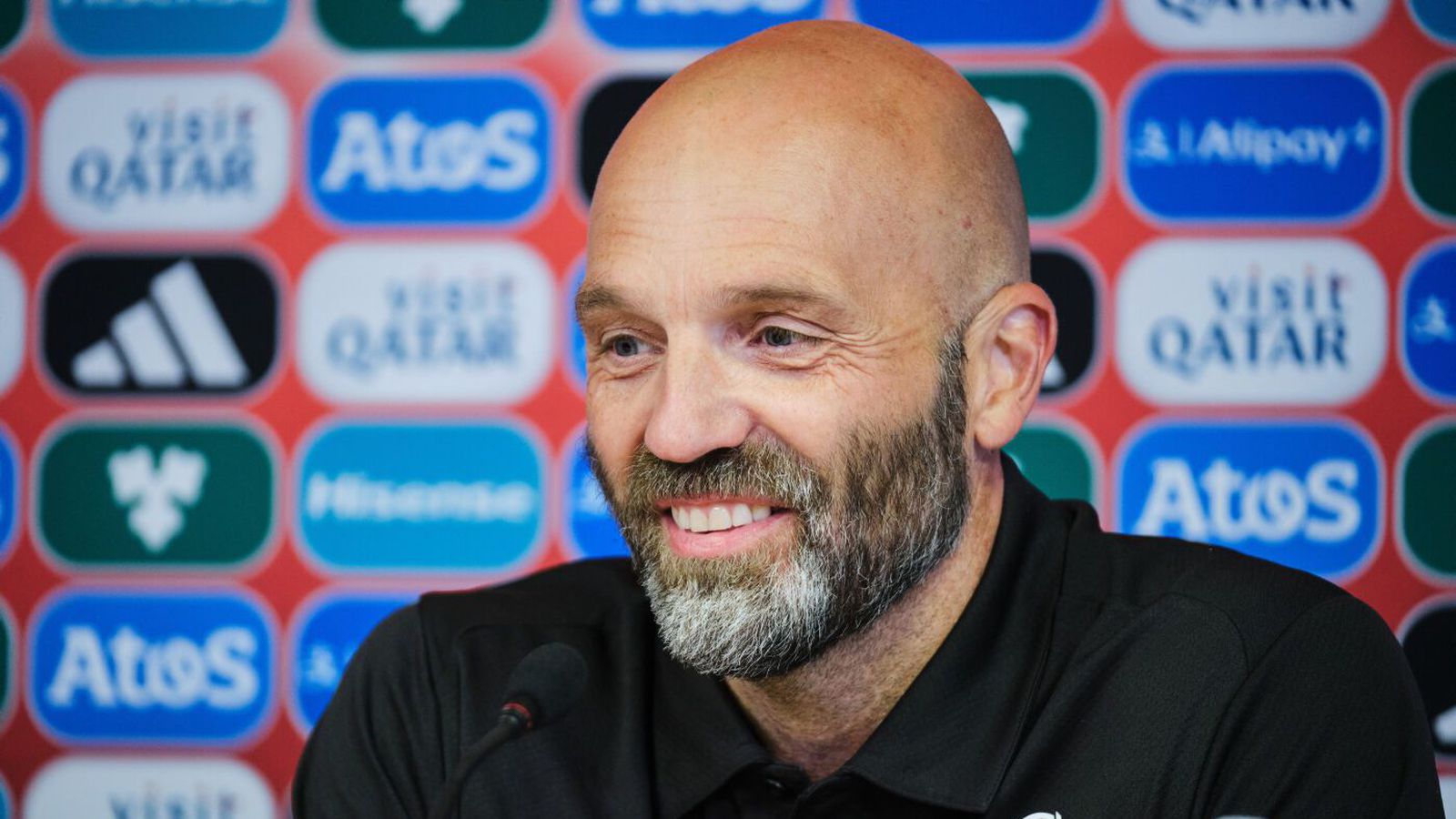 Svona var blaða­manna­fundur Ís­lands í Bakú