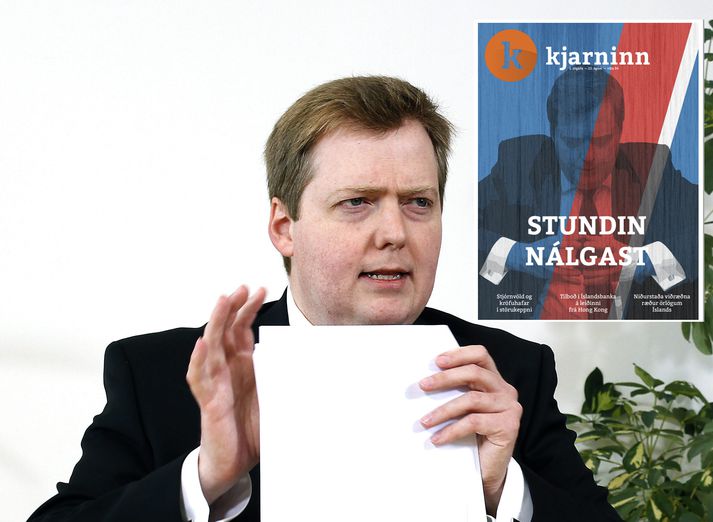 Sigmundur Davíð Gunnlaugsson forsætisráðherra er í viðtali við Kjarnann, nýtt rafrænt tímarit sem kom út í dag.