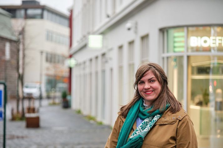 Dóra Björt Guðjónsdóttir vill verða formaður Pírata.