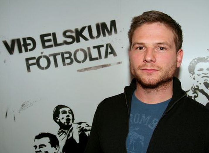 Bjarni skoraði úr vítaspyrnu.