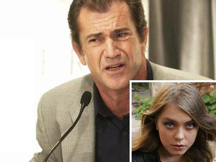 Oksana Pochepa og Mel Gibson.