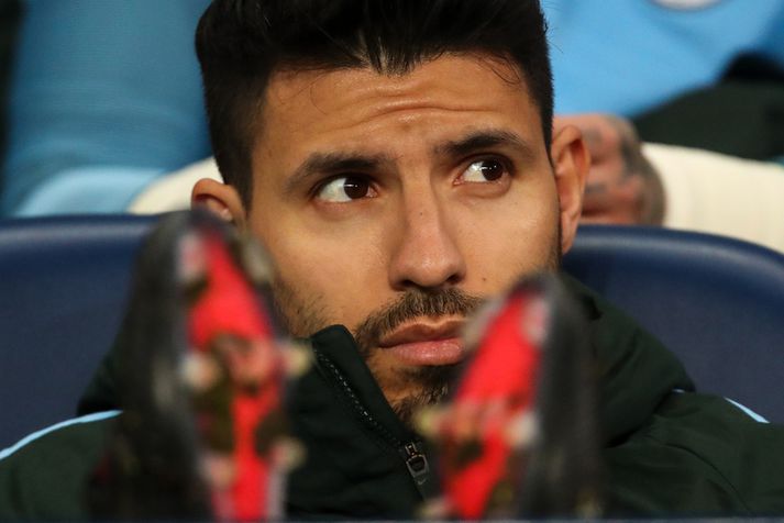 Sergio Aguero hefur lítið getað spilað á árinu