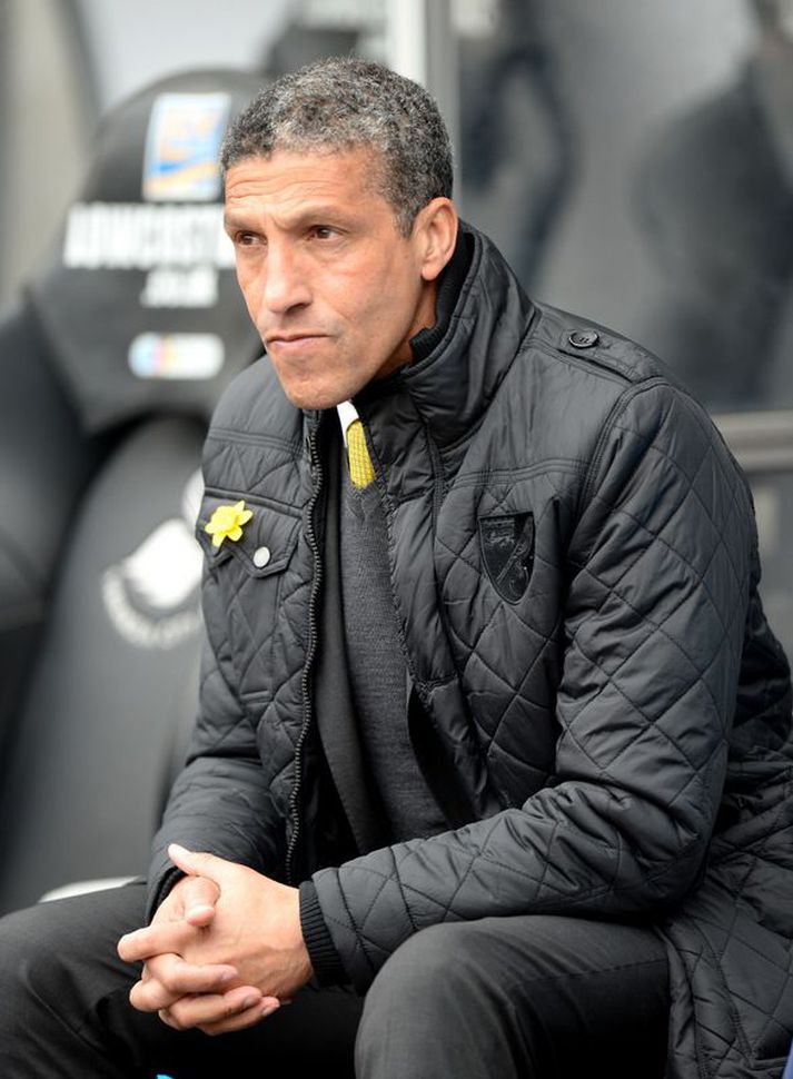 Hughton er ósáttur.