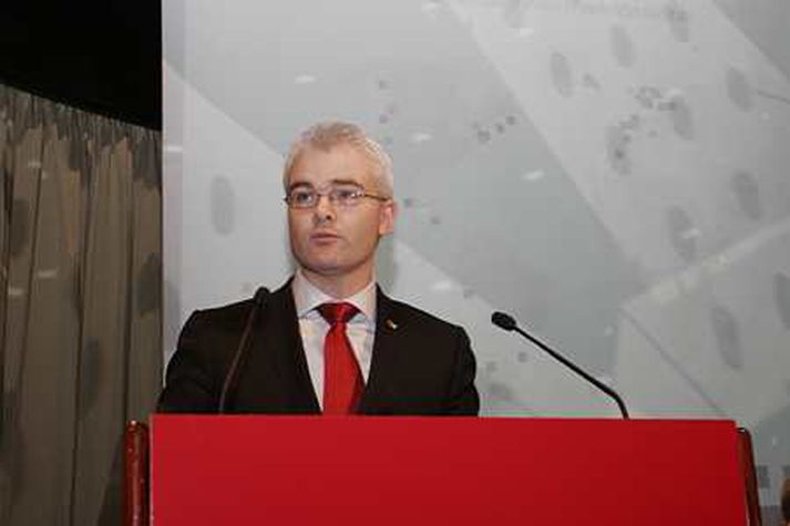 Lárus Welding, forstjóri Glitnis.