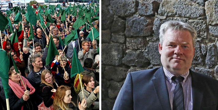 Sigurður Ingi Jóhannsson, umhverfisráðherra, er ekki vinsæll meðal náttúruverndarsinna eftir að hann afturkallaði lög um náttúruvernd.