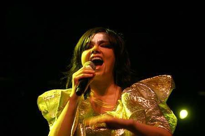 Björk fær tilnefningu fyrir tónleika íu Laugardalshöll og Náttúrutónleika í Laugardalnum.