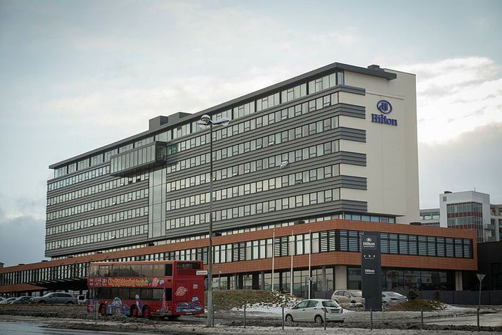 Hilton Reykjavík Nordica stendur við Suðurlandsbraut.