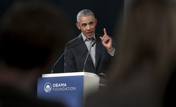 "Þjóðernishyggja, sérstaklega hjá öfga hægrinu, er að færast aftur í vöxt,“ sagði Barack Obama, fyrrverandi forseti Bandaríkjanna, á viðburði fyrir unga leiðtoga í Berlín í Þýskalandi sem fór fram í gærkvöldi. Hann varaði við uggvænlegri þróun í Evrópu.