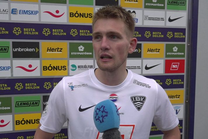 Sigurður Arnar Magnússon gat ekki annað en sammælst því að Eyjamenn hafi verið niðurlægðir af KR í dag.