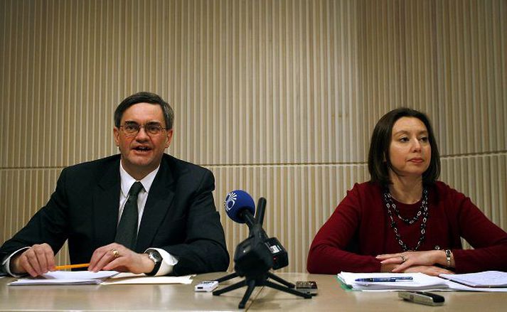 Hress með stöðuna. Rozwadowski og Kozack telja að Íslandi miði vel áfram.
Fréttablaðið/pjetur