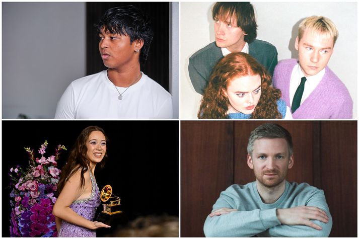 Meðal tilnefndra eru ELVAR, Inspector Spacetime, Laufey og Ólafur Arnalds.