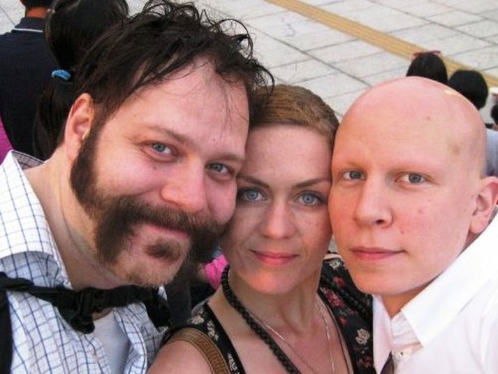 Ólafur Darri Ólafsson, Nina Dew Filippusdóttir og Ólafur Egill Egilsson.