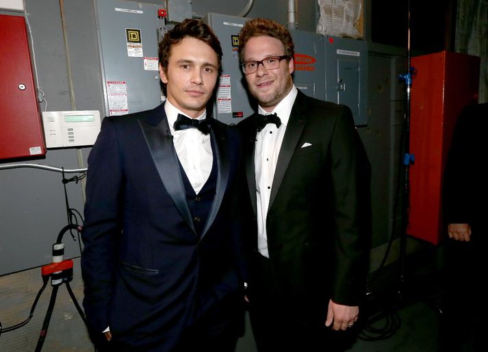 James Franco og Seth Rogen.