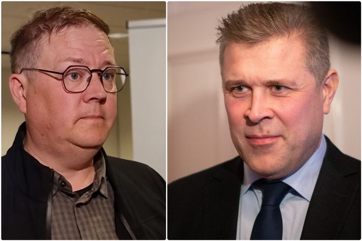 Breki Karlsson og Bjarni Benediktsson. Neytendasamtökin segja verðbólguna orðna þannig að staðan sé grafalvarleg og lýsa yfir gríðarlegum vonbrigðum með aðgerðir stjórnvalda sem samtökin meta sem olíu á bálið.