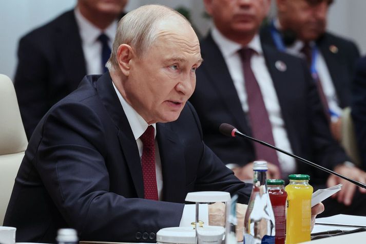 Vladimír Pútín segist fá upplýsingar um gang stríðsins gegn Úkraínu úr mörgum áttu og að hann hafi góða heildarsýn yfir stöðuna.
