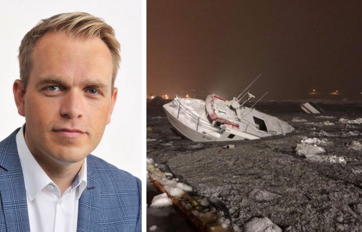 Guðmundur Gunnarsson, fráfarandi bæjarstjóri, vill ekki tjá sig um ástæður starfslokanna utan þess að ólík sýn hafi verið á verkefni á vettvangi sveitarfélagsins.