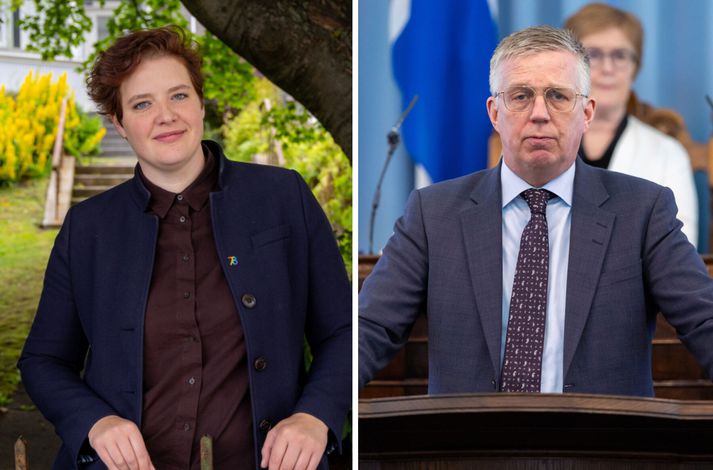 Tótla og Víðir ræddu málin í kvöldfréttum Sýnar.