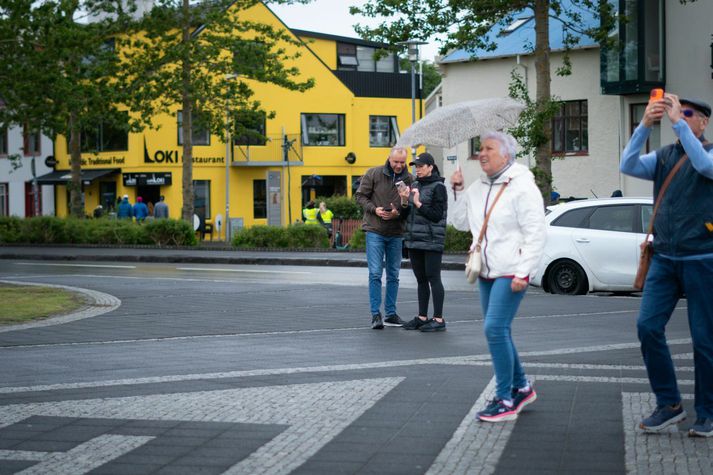 Veðrið leikur ekki við landann, eða ferðamennina, þessa dagana.