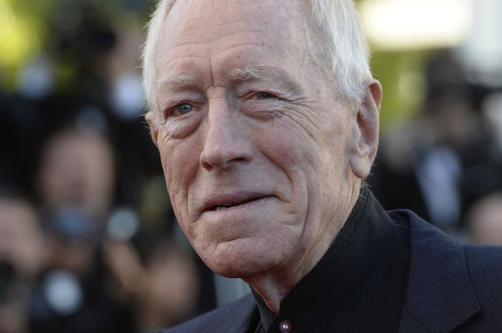 Hinn 86 ára gamli Max von Sydow.