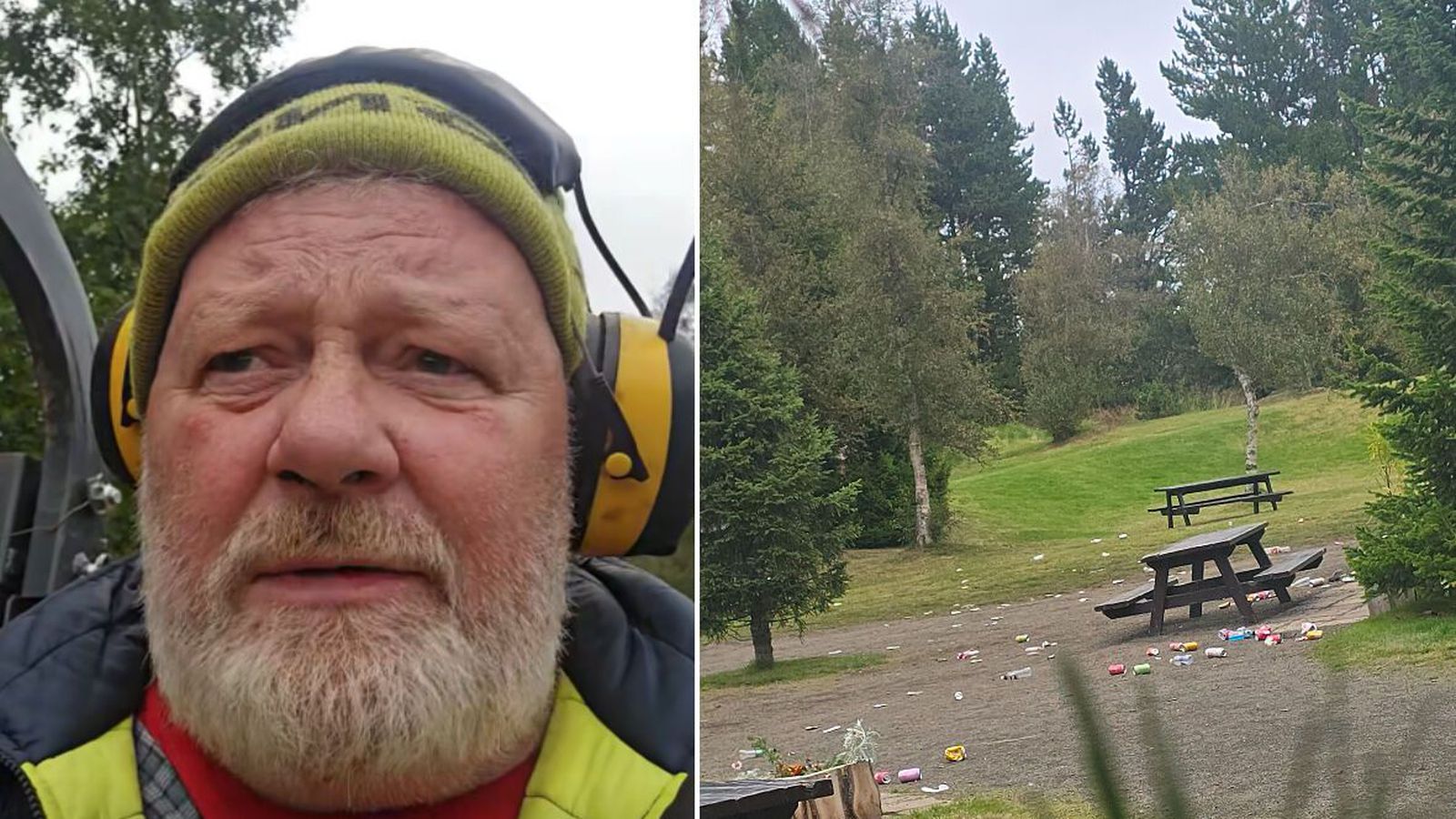 Tíu dósir ratað í rusla­fötuna en rest á jörðina