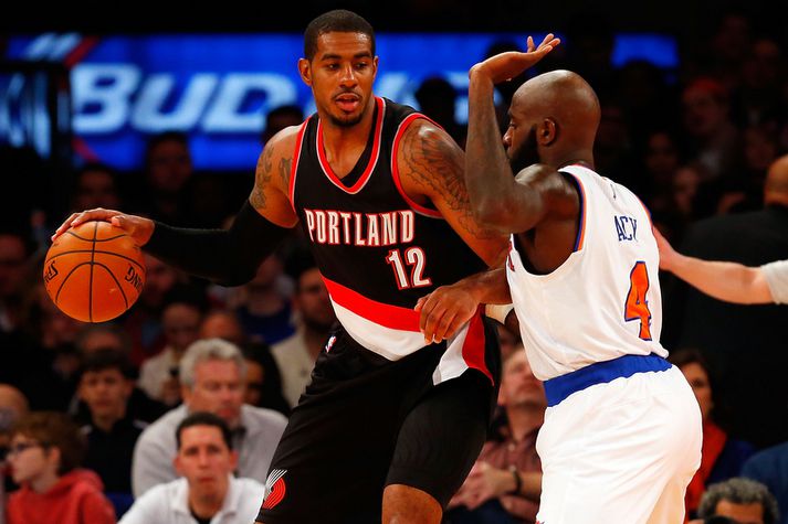 LaMarcus Aldridge lék lengst af með Portland Trailblazers áður en hann gekk til liðs við San Antonio Spurs og svo að lokum Brooklyn Nets.