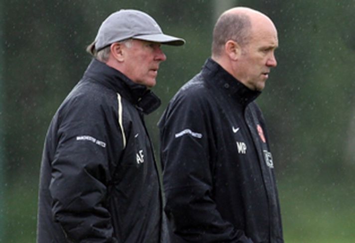Alex Ferguson og Mike Phelan