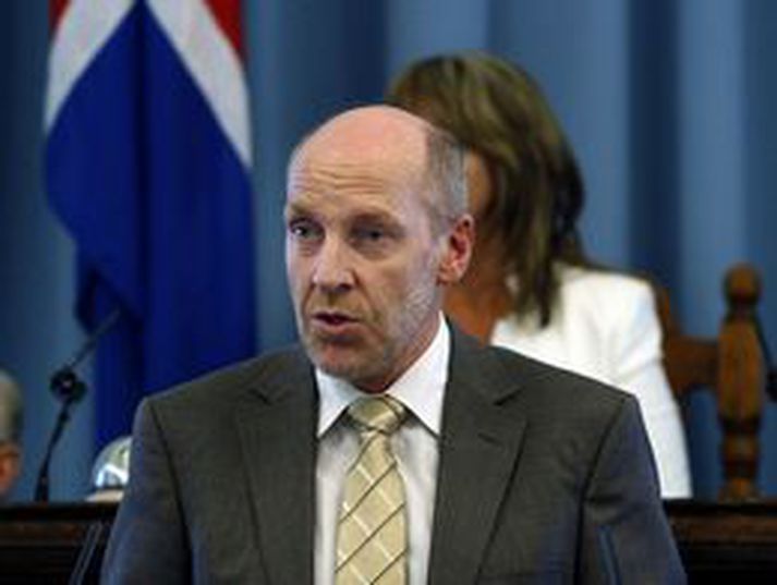 Steingrímur J. Sigfússon, fjármálaráðherra.