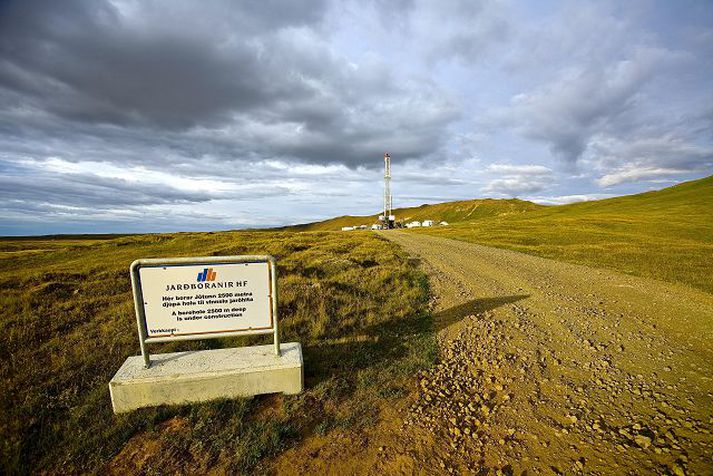 Iðnaðarráðherra segir að á næstunni muni skapast stórt orkuöflunarsvæði á Þeistareykjum og í kringum það verði mikil atvinnuuppbygging.
mynd/völundur jónsson