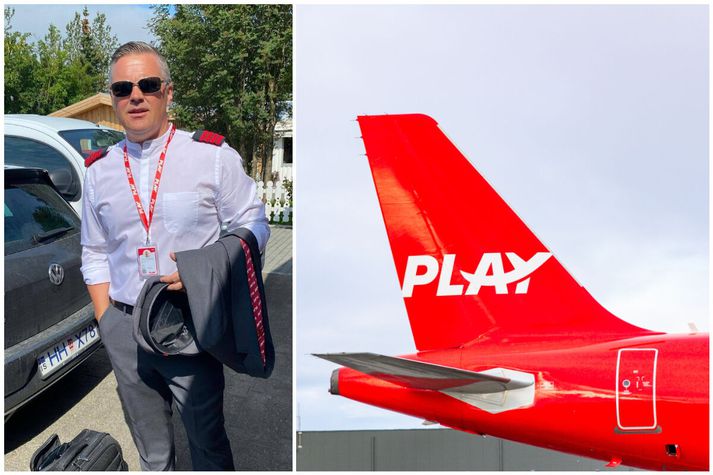 Jóhann Óskar Borgþórsson er forseti Íslenska flugstéttarfélagsins. Play er eini viðsemjandi félagsins.
