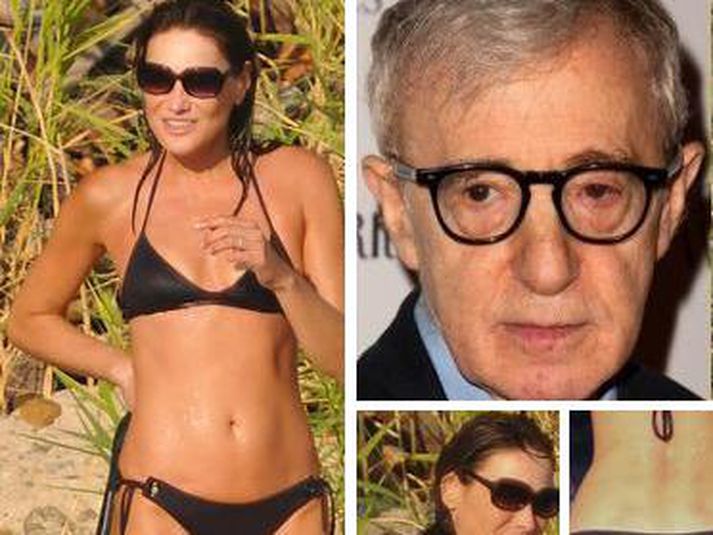 Carla Bruni og Woody Allen
