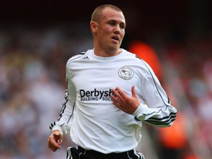 Kenny Miller skoraði fyrir Derby í dag