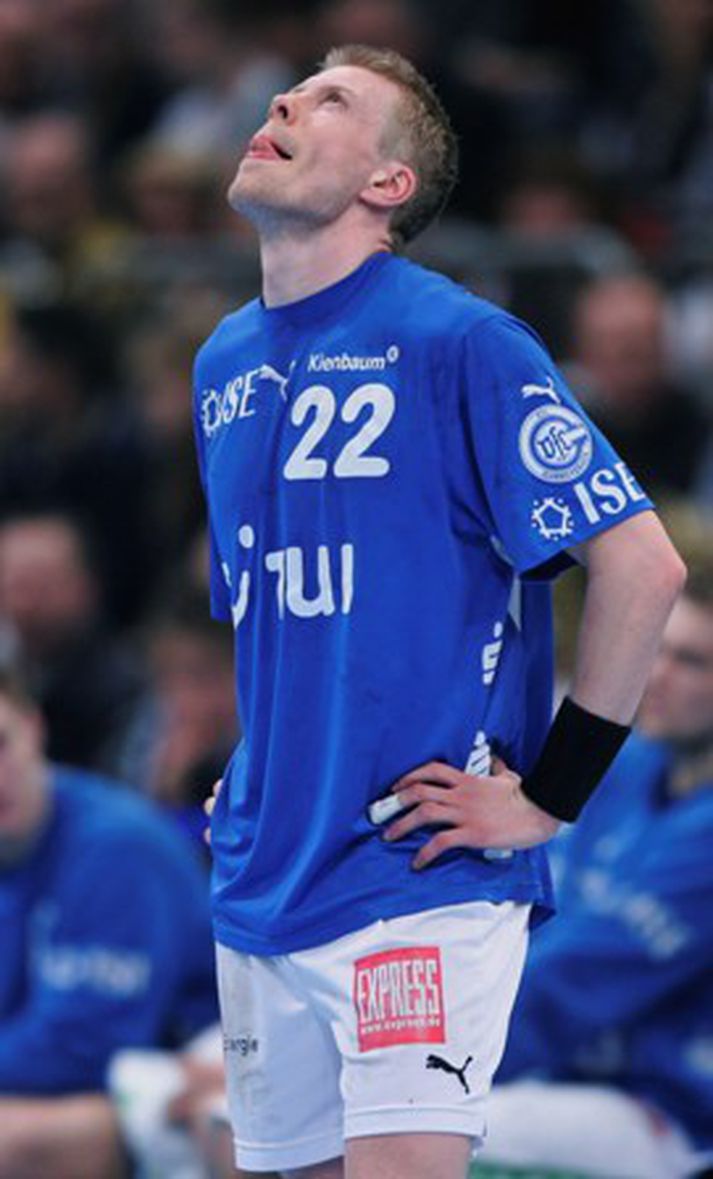 Guðjón Valur skoraði eitt mark í dag.