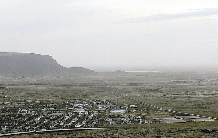 Árásin átti sér stað í Hveragerði.