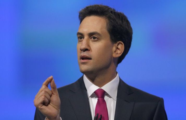 Ed Milliband formaður Verkamannaflokksins.