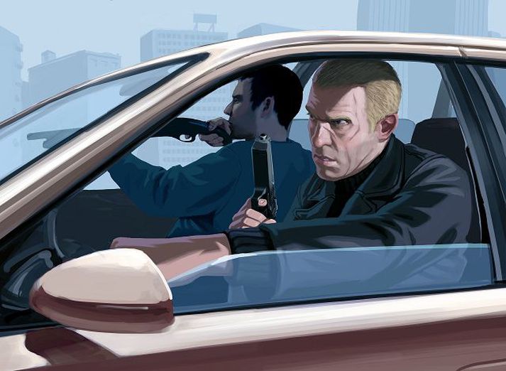 Grand Theft Auto 4
kominn út á PS3 og XBox 360.
Pegi: 18+ Í leiknum er ofbeldi, ljótt orðbragð og takmörkuð nekt.
HHHHH
Upplifun ársins og skyldueign allra sanna leikjaunnenda.
