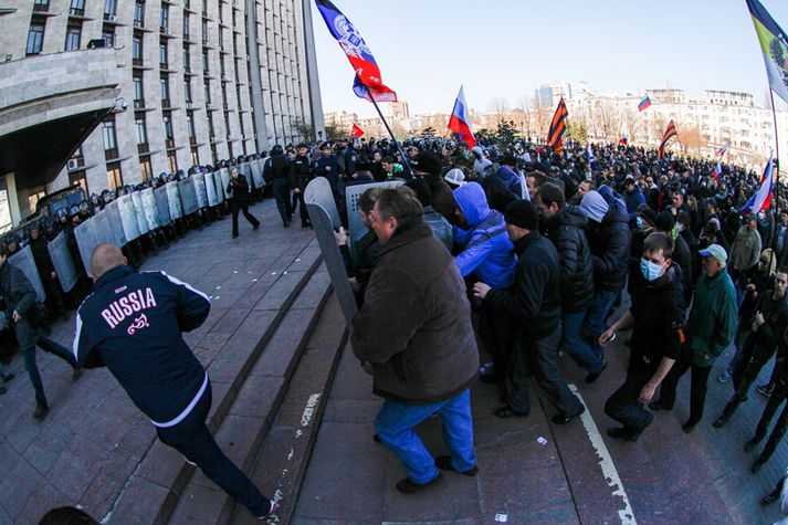 Ástandið í Donetsk er slæmt.