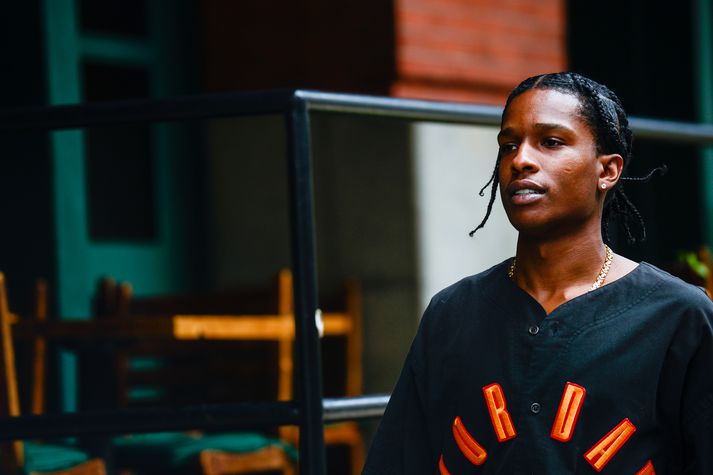 Bandaríski rapparinn A$AP Rocky.