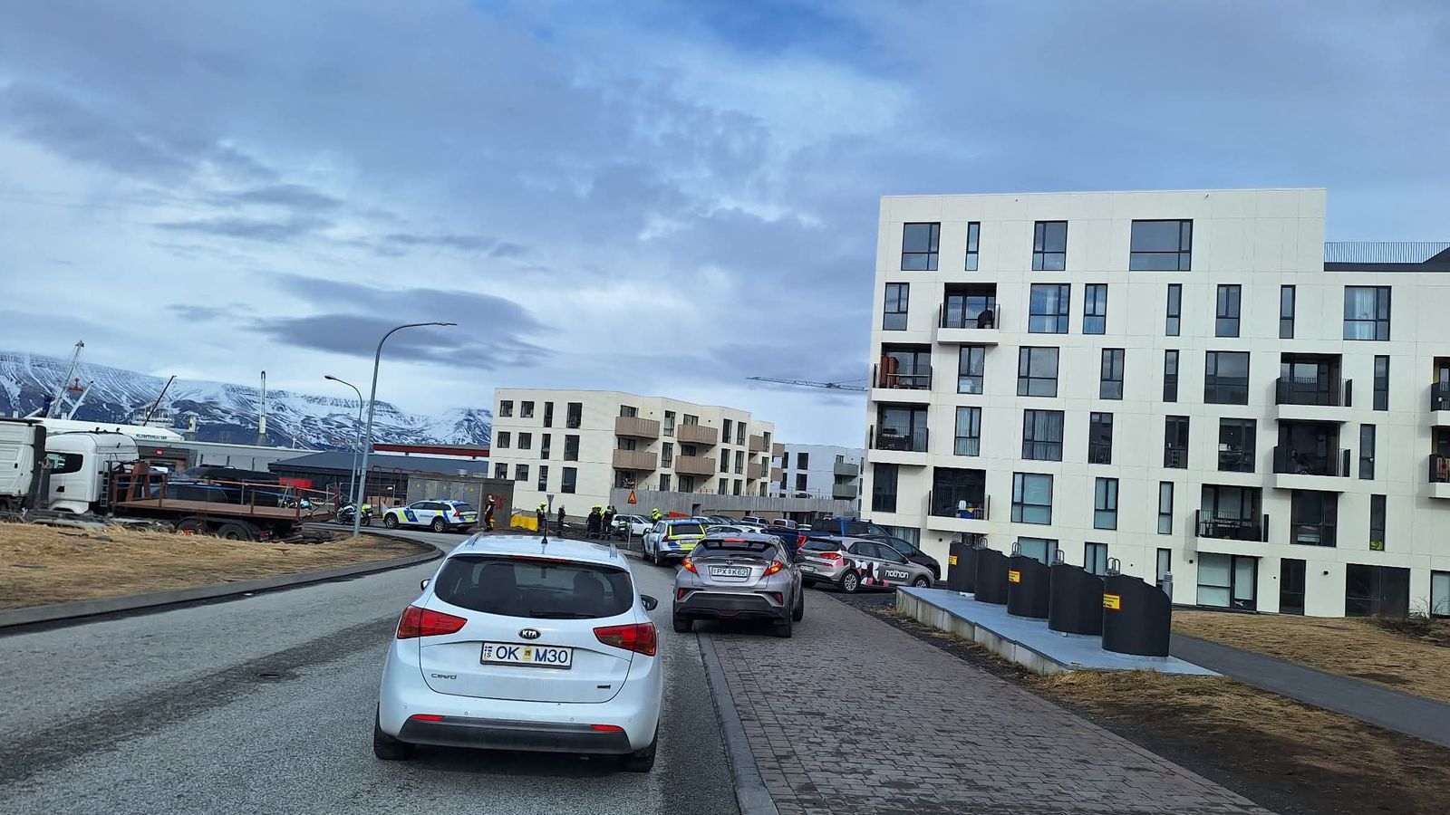 Æsi­legri eftir­för lauk í Skútu­vogi