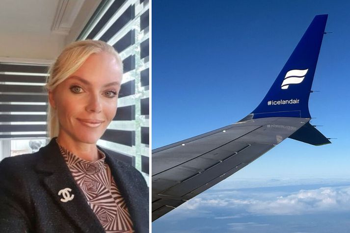 Margréti Friðriks var vísað úr vél Icelandair í september 2022.