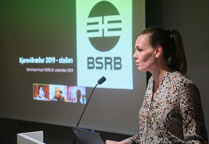 Sonja Ýr Þorbergsdóttir, formaður BSRB. Fréttablaðið/Anton Brink