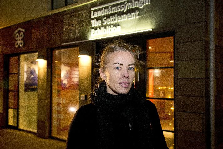 Vala Garðarsdóttir fornleifafræðingur.