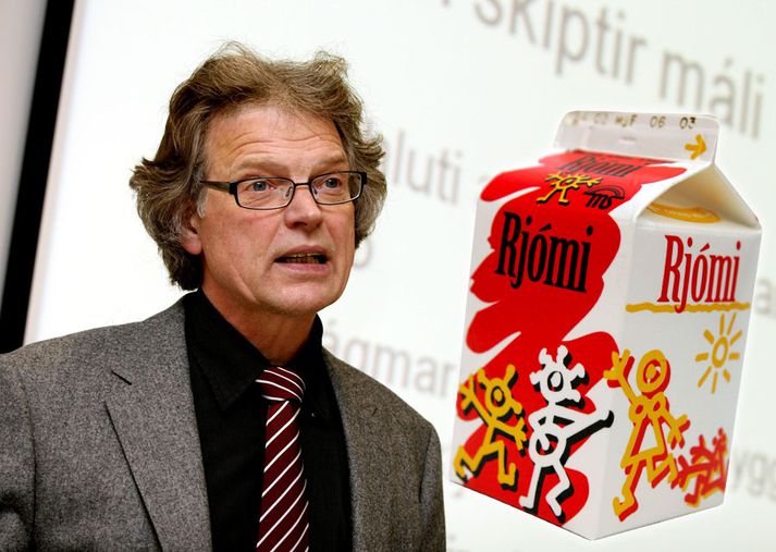 Þórólfur Matthíasson hagfræðiprófessor segir að ætla megi að verð á rjóma hér á landi sé um tvöfalt til þrefalt hærra en eðlilegt geti talist.